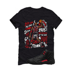 Air Jordan 12 Bloodline Matching T-Shirt, Sweatshirts, & Hoodies Black T-Shirt (85 Rookie)| illcurrency