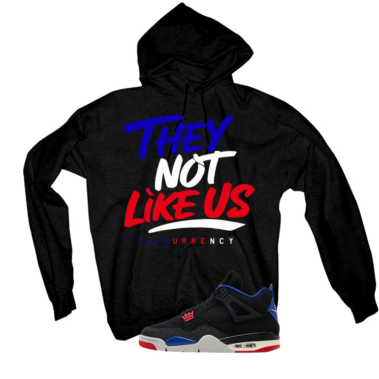 Air Jordan 4 Rare Air Black T-Shirt (They not like us)| illcurrency