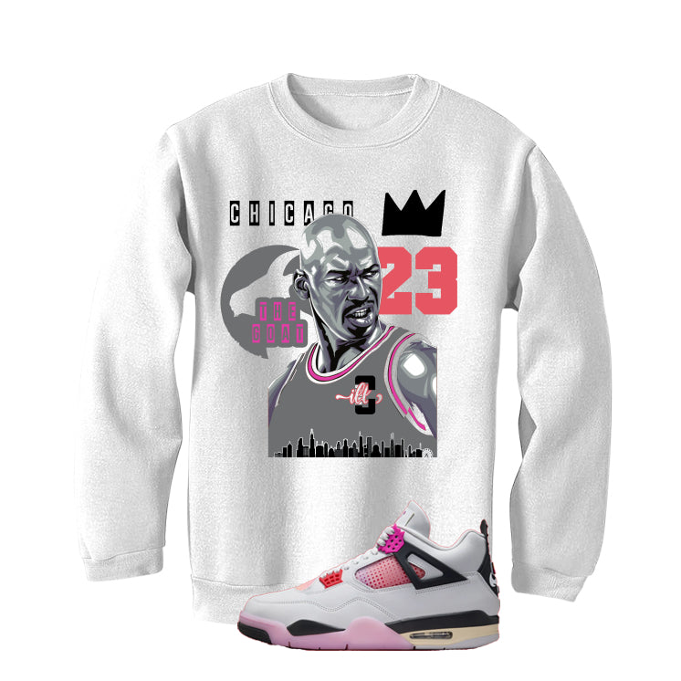 Air Jordan 4 Comic Matching T-Shirt White T-Shirt (Jordan)| illcurrency