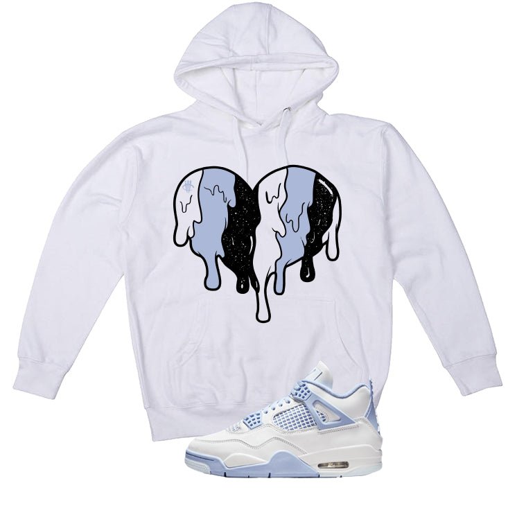 Air Jordan 4 WMNS Forget Me Not White T-Shirt (Heart)| illcurrency