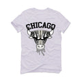 Air Jordan 1 High OG “Elephant” | illcurrency White T-Shirt (Bulls head chicago)