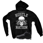 NIKE FOAMPOSITE ONE CARBON FIBER Matching T-Shirt, Sweatshirts & Hoodies Black T-Shirt (Hustle Nation)| illcurrency