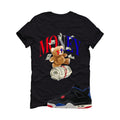 Air Jordan 4 Rare Air Black T-Shirt (Money Bear Team)| illcurrency