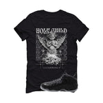 NIKE FOAMPOSITE ONE CARBON FIBER Matching T-Shirt, Sweatshirts & Hoodies Black T-Shirt (Holy Child)| illcurrency