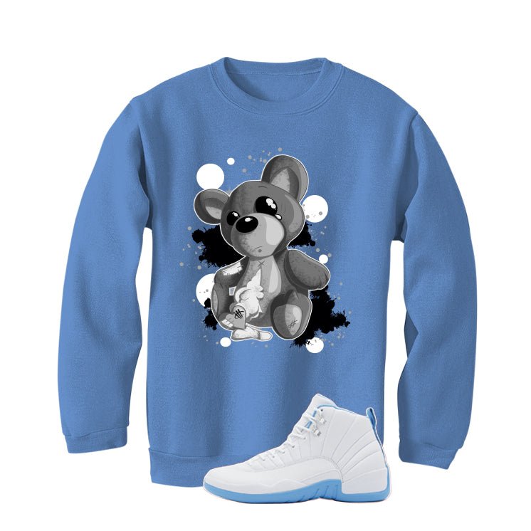 Air Jordan 12 Melo Carolina Blue T-Shirt (Big Teddy)| illcurrency