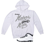 Air Jordan 10 OG Steel White T-Shirt (Haters gonna hate)| illcurrency