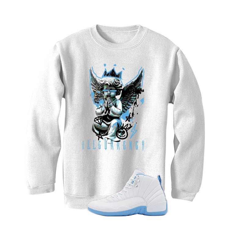 Air Jordan 12 Melo White T-Shirt (Graffiti Angel)| illcurrency