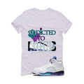 Air Jordan 5 OG Grape White T-Shirt (addicted to kicks)| illcurrency