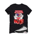 Air Jordan 9 OG Space Jam Matching T-Shirt Black T-Shirt (Preciosa)| illcurrency