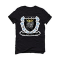 Air Jordan 7 “Chambray” | illcurrency Black T-Shirt (Queen)