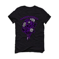 Nike Air Max CB 94 OG Pure Purple - Black T-Shirt (Snake skeleton rose)