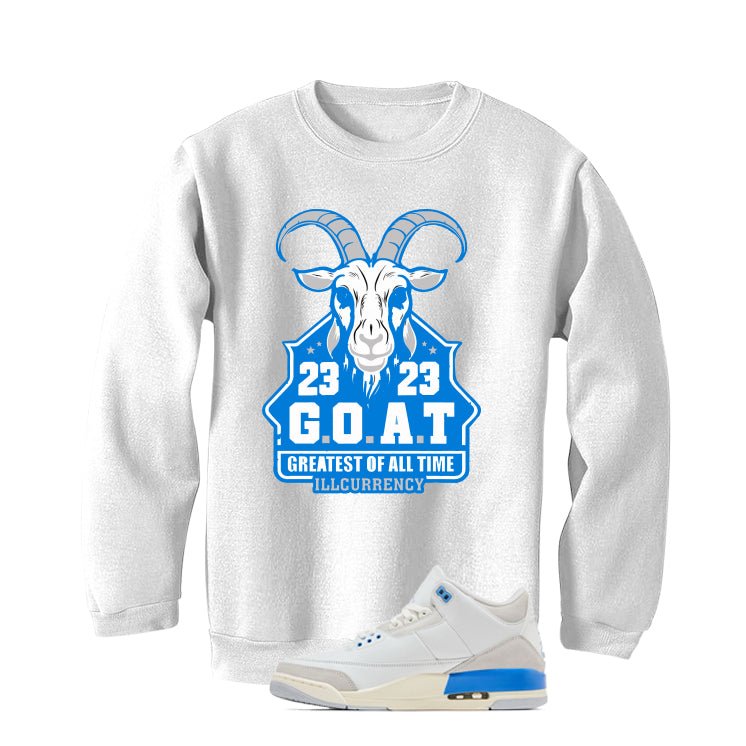 Air Jordan 3 Lucky Shorts White T-Shirt (GOAT 23)| illcurrency