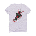 AIR JORDAN 4 “BRED REIMAGINED” 2024 | ILLCURRENCY White T-Shirt (SPLASH 4)