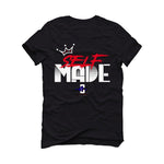 Air Jordan 8 “Playoffs” Black T-Shirt (Self Made)
