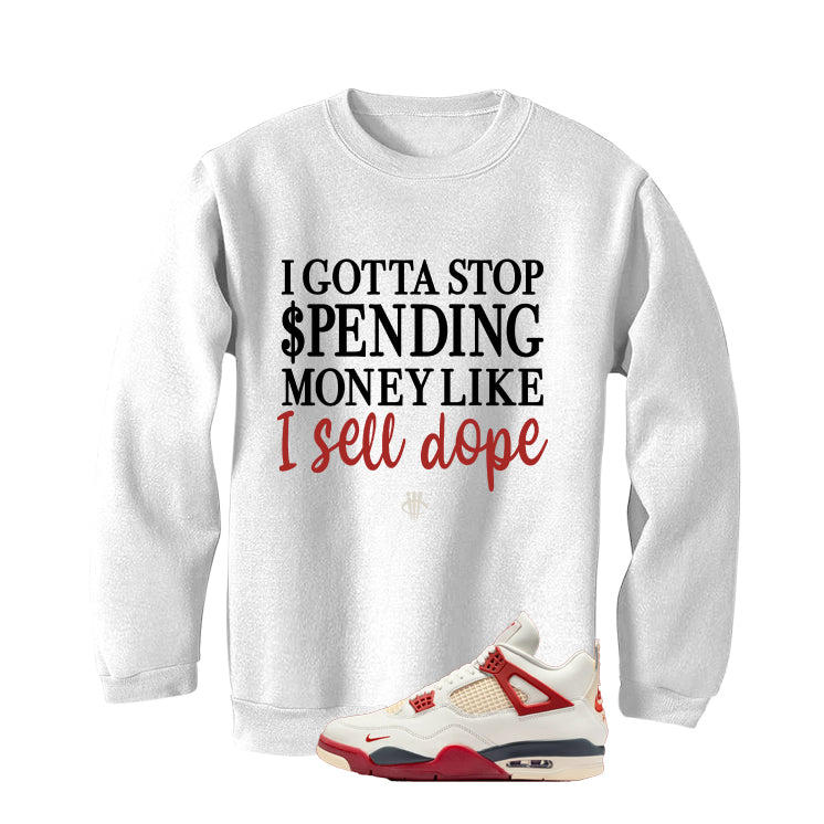 Nigel Sylvester x Air Jordan 4 Brick After Brick Matching T-Shirt, Sweatshirts, & Hoodies White T-Shirt (I Gotta Stop Spending Money)| illcurrency