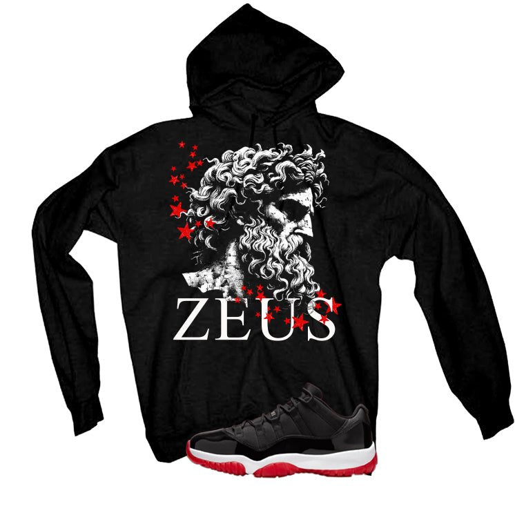 Air Jordan 11 Low Bred Black T-Shirt (Zeus)| illcurrency