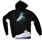 Air Jordan 5 OG Grape Black T-Shirt (Splash Shoe)| illcurrency