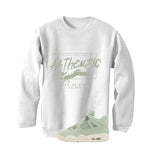 Air Jordan 4 WMNS Seafoam White T-Shirt (Authentic)| illcurrency