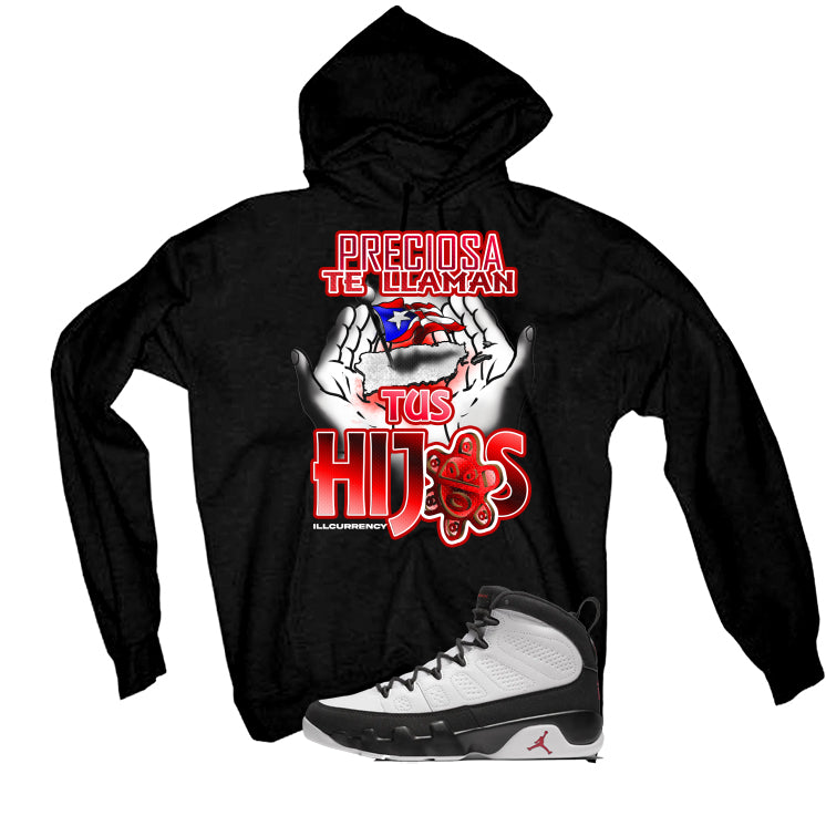 Air Jordan 9 OG Space Jam Matching T-Shirt Black T-Shirt (Preciosa)| illcurrency