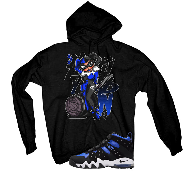 Nike Air Max2 CB ‘94 Varsity Royal Matching T-Shirt Black T-Shirt (Hey Puddin!!)| illcurrency