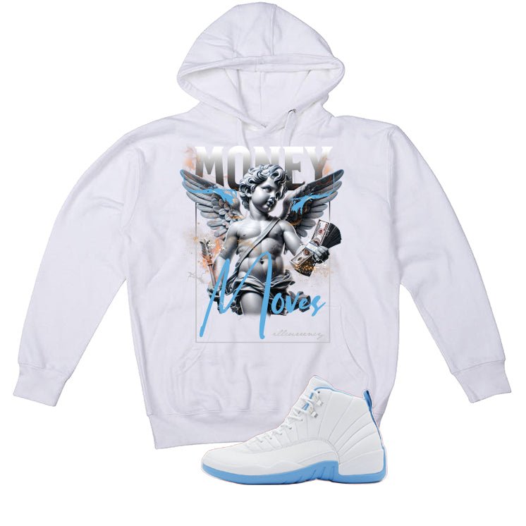 Air Jordan 12 Melo White T-Shirt (Money Moves)| illcurrency