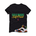 Air Jordan 7 Miro Matching T-Shirt Black T-Shirt (Self Made Self Paid)| illcurrency
