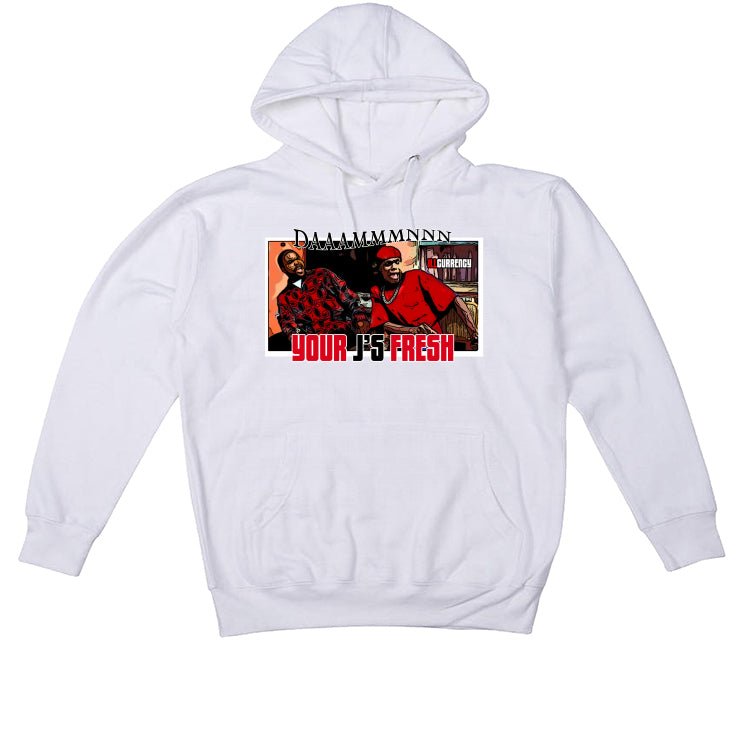Air Jordan 12 OG “Cherry” White T-Shirt (Damn)