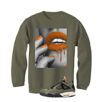 Undefeated x Air Jordan 4 Military Green T-Shirt (Touch)| illcurrency