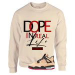 Air Jordan 4 Pizza (GS) Tan T-Shirt (DOPE)| illcurrency