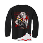 Air Jordan 6 White Infrared Matching T-Shirt Demon Slayer