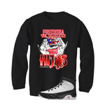 Air Jordan 9 OG Space Jam Matching T-Shirt Black T-Shirt (Preciosa)| illcurrency