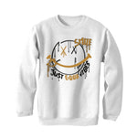 Air Jordan 13 “Wheat” | illcurrency White T-Shirt (Smile)