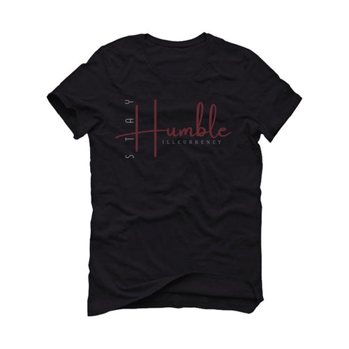 A Ma Maniére x Air Jordan 5 “Black” | illcurrency Black T-Shirt (Stay Humble)