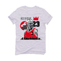 Air Jordan 12 OG “Cherry” White T-Shirt (The Goat)