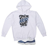 Matching hoodie, same design