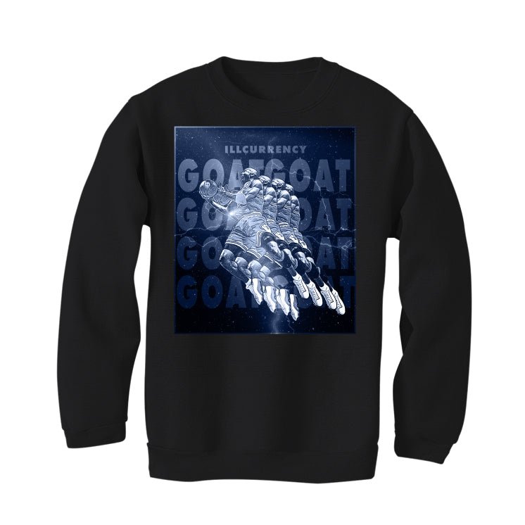 AIR JORDAN 3 “WHITE NAVY”| ILLCURRENCY Black T-Shirt (GOATED)