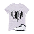 Air Jordan 10 OG Steel White T-Shirt (Heart)| illcurrency