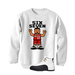 Air Jordan 12 Taxi Matching T-Shirt, Sweatshirts & Hoodies White T-Shirt (6 7)| illcurrency