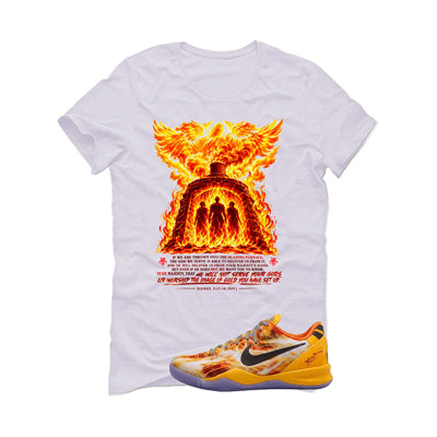 Nike Kobe 8 Protro Shanghai Fireworks Matching T-Shirt Fiery Furnace