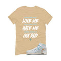 Off-White x Air Jordan 1 High OG Alaska Matching T-Shirt, Sweatshirts & Hoodies Tan T-Shirt (Paid)| illcurrency