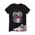Air Jordan 4 Comic Matching T-Shirt Black T-Shirt (Chasing Dreams)| illcurrency