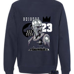 Air Jordan 1 High OG Midnight Navy Navy Blue T-Shirt (GOAT 23)| illcurrency