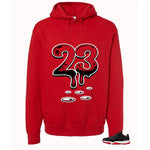 Air Jordan 11 Low Bred Red T-Shirt (23)| illcurrency