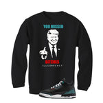 Air Jordan 3 GS Moto Black T-Shirt (Trump you missed)| illcurrency