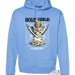 Air Jordan 11 Legend Blue Carolina Blue T-Shirt (Holy Child)| illcurrency