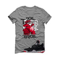 Air Jordan 4 Bred Matching T-Shirt Trollers Gona Troll
