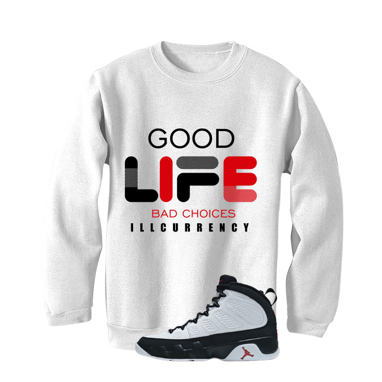 Air Jordan 9 OG Space Jam Matching T-Shirt Bad Choices
