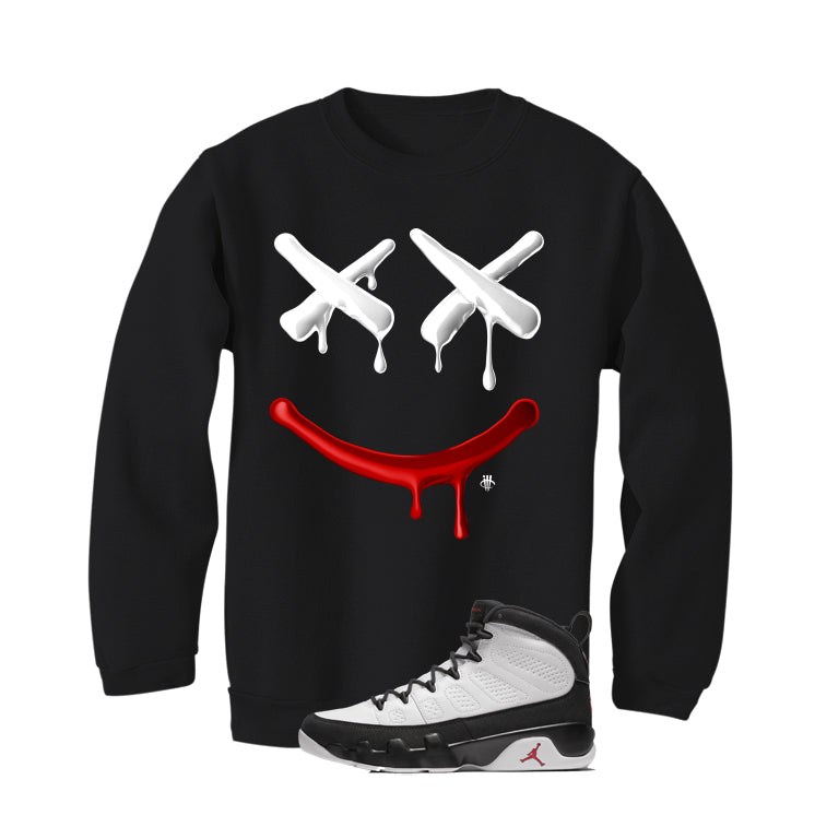Air Jordan 9 OG Space Jam Matching T-Shirt Black T-Shirt (Happy Drip)| illcurrency