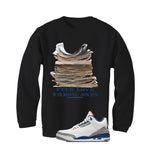 Air Jordan 3 True Blue Matching T-Shirt Black T-Shirt (Fck Love)| illcurrency