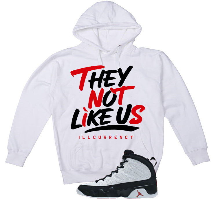 Air Jordan 9 OG Space Jam Matching T-Shirt They not like us